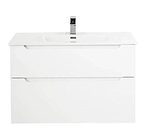 Тумба с раковиной BelBagno ETNA H60 2C 90 Bianco Lucido для ванной в интернет-магазине Sanbest