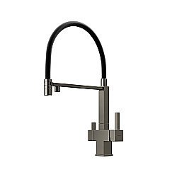 Смеситель для кухни Sancos Moro SC4006GG вороненая сталь купить в интернет-магазине сантехники Sanbest