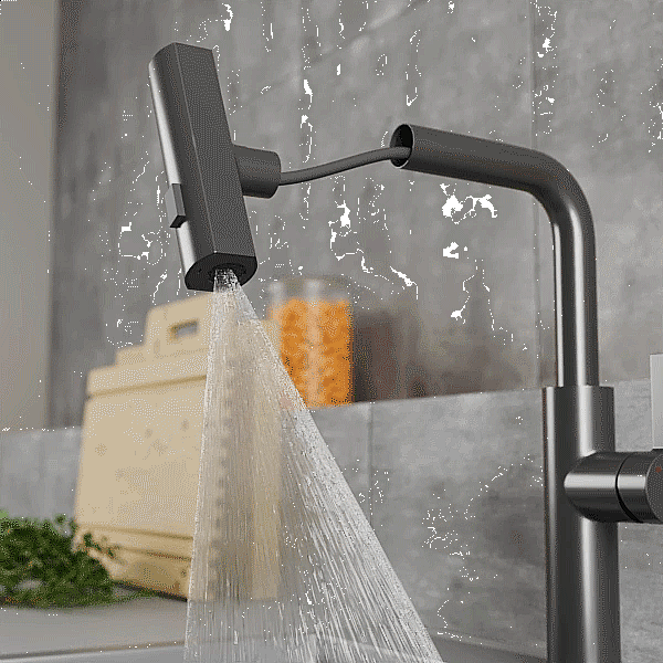 Смеситель для кухни Rush Tinos TI3732-18Grey графит купить в интернет-магазине сантехники Sanbest