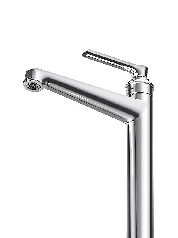 Смеситель для раковины Belbagno BOHEME BOHEME-LMC-CRM-W0 без донного клапана, хром купить в интернет-магазине сантехники Sanbest