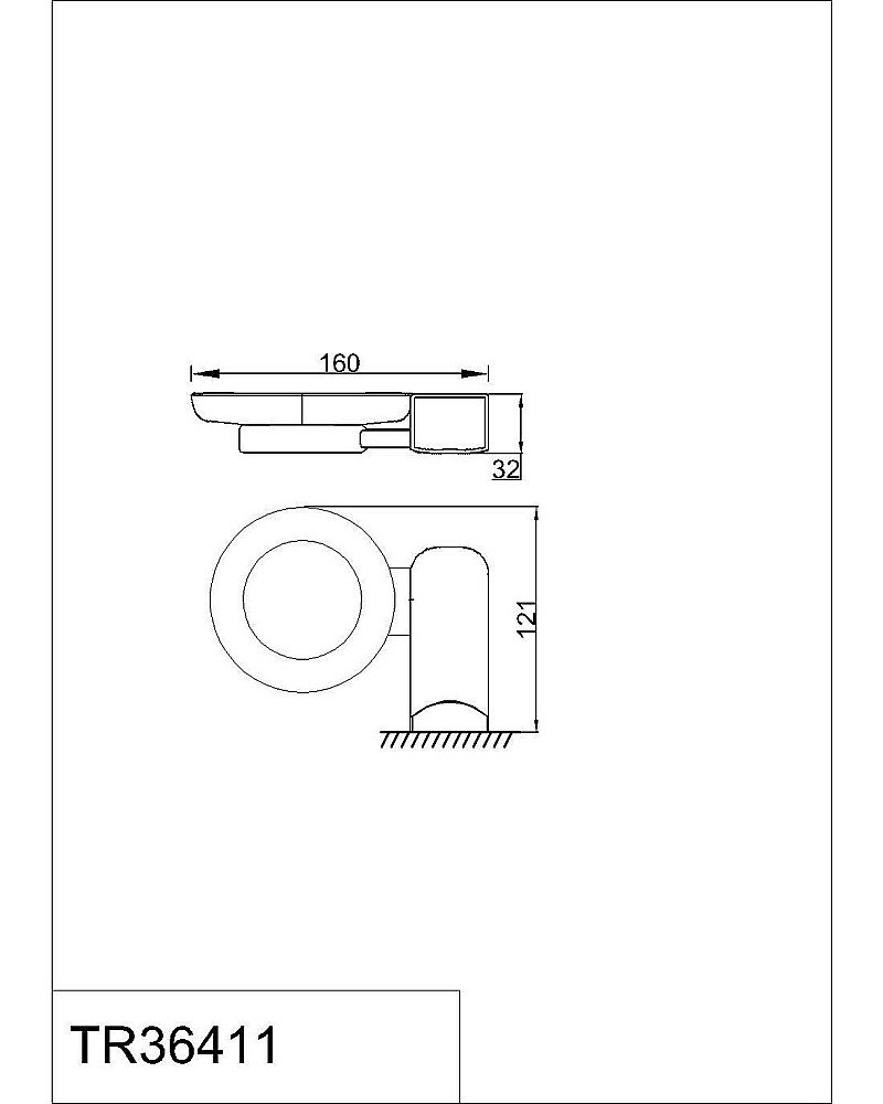 Мыльница Rush Thira TR36411 купить в интернет-магазине сантехники Sanbest