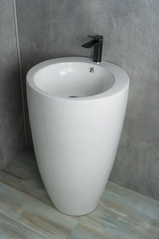 Раковина напольная Gid Autonomo 49 Nb133 81106 белая купить в интернет-магазине Sanbest