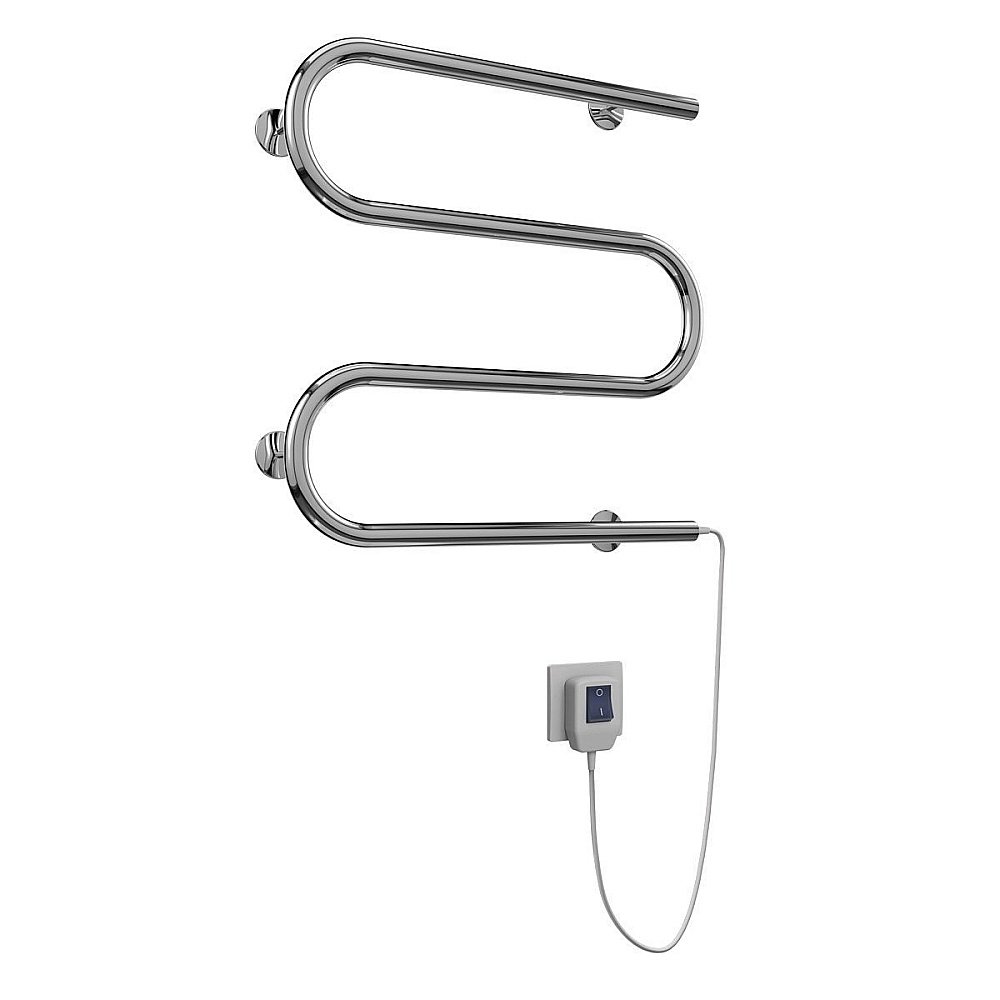 Полотенцесушитель электрический Terminus М-образный 500x500 купить в интернет-магазине сантехники Sanbest