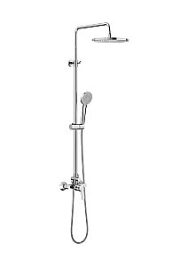 Душевая система Roca Victoria Plus 5A9A25C00 купить в интернет-магазине сантехники Sanbest