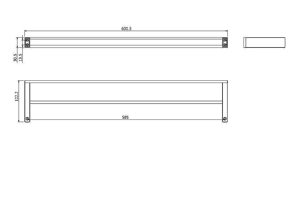 Полотенцедержатель Langberger Vico 36002A купить в интернет-магазине сантехники Sanbest