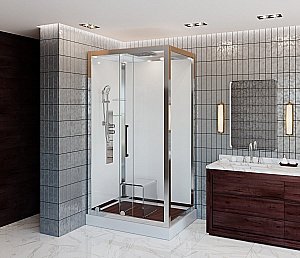 Душевая кабина DTO Серия Z Z120 KERAVA 120x90 купить в интернет-магазине Sanbest