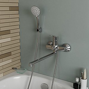 Смеситель для ванны Rush Sky SK5720-51 хром купить в интернет-магазине сантехники Sanbest