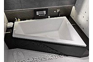 Ванна акриловая Vayer Tessa 160х100 белая купить в интернет-магазине Sanbest