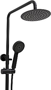 Душевая система Allen Brau Eclipse 3.0 5.E1A11-31 черная матовая купить в интернет-магазине сантехники Sanbest