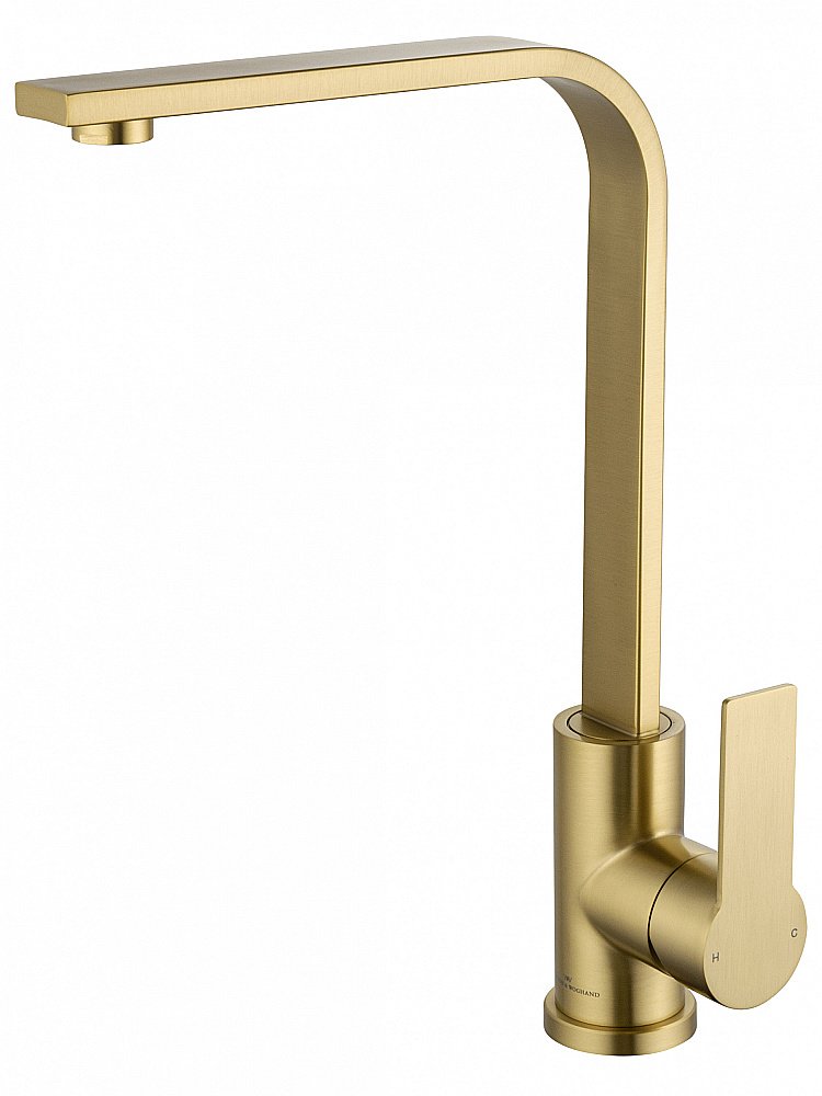 Смеситель для кухни WONZON & WOGHAND WW-AE4550-BG брашированное золото купить в интернет-магазине сантехники Sanbest