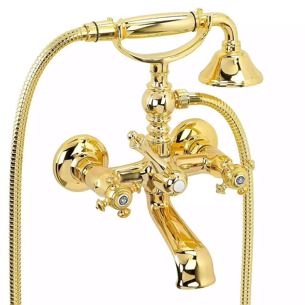 Смеситель для ванны Migliore Prestige 26893 золото купить в интернет-магазине сантехники Sanbest