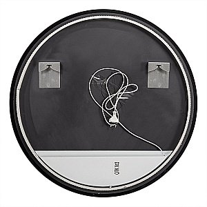 Зеркало Art&Max Sanremo AM-San-1000-DS-F-Nero в ванную от интернет-магазине сантехники Sanbest