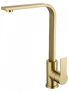 Смеситель для кухни WONZON & WOGHAND WW-AE4550-BG брашированное золото купить в интернет-магазине сантехники Sanbest