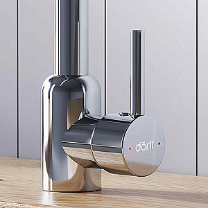 Смеситель для кухни Dorff Logic D3007000 хром купить в интернет-магазине сантехники Sanbest