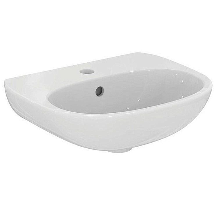 Раковина на полупьедестале Ideal Standard Tesi 45 T352401 белая купить в интернет-магазине Sanbest