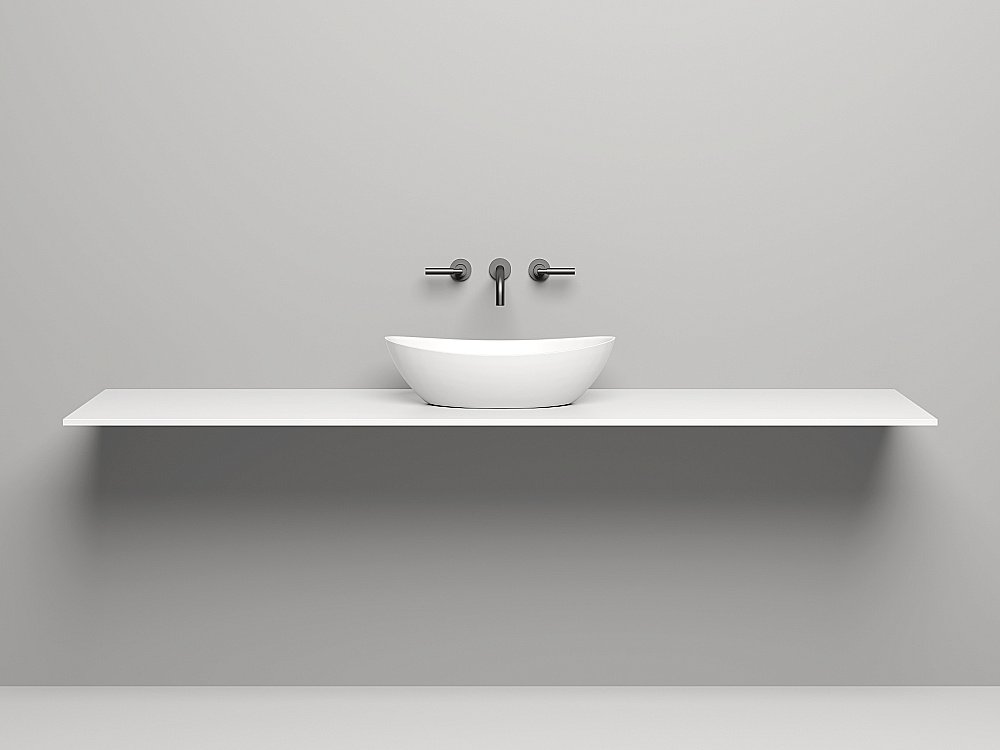 Столешница Salini Costa Plus 200221MRF 150 S-Stone матовая для ванной в интернет-магазине сантехники Sanbest