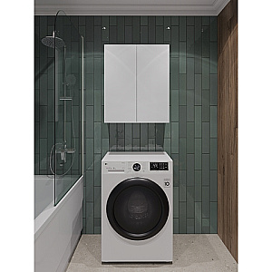 Шкаф Orange Гамма 60 Gm-60SR белый для ванной в интернет-магазине сантехники Sanbest