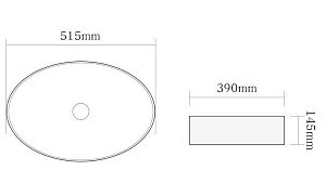 Раковина накладная SantiLine SL-1104 купить в интернет-магазине Sanbest