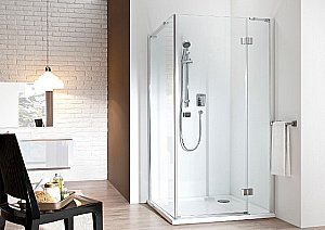 Душевой уголок Roca Metropolis 160х70 хром купить в интернет-магазине Sanbest