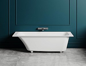 Ванна Salini ORNELLA S-Sense 170x75 102311M белая матовая купить в интернет-магазине Sanbest