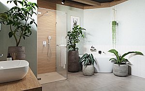 Душевой уголок Radaway Arta QL KDJ I 50-100x30-100 стекло прозрачное/профиль хром купить в интернет-магазине Sanbest