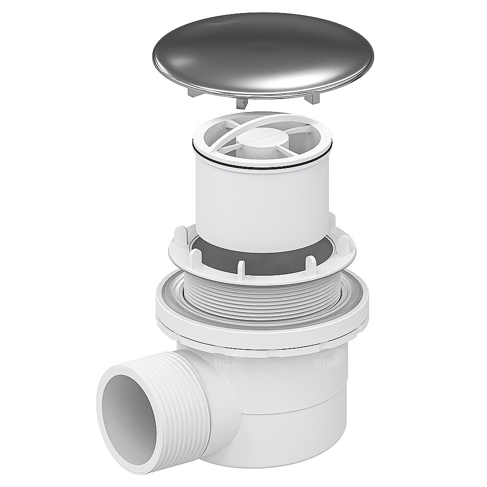 Сифон для душевых поддонов RGW Velplex QYD-06 купить в интернет-магазине сантехники Sanbest