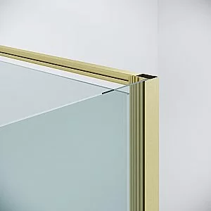 Душевой уголок Niagara Nova NG-45-12ASG-A100SG-34 120x100 стекло прозрачное/профиль брашированное золото купить в интернет-магазине Sanbest