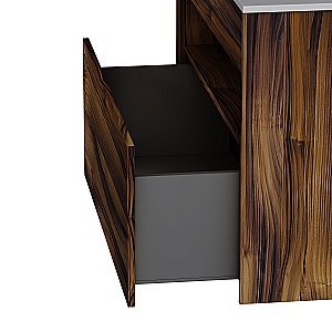 Тумба с раковиной AM.PM Func 100 дуб крафт для ванной в интернет-магазине Sanbest