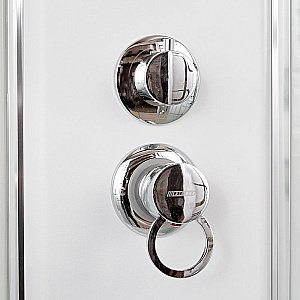 Душевая кабина DTO ЕМ1580 с пультом 80х80 купить в интернет-магазине Sanbest