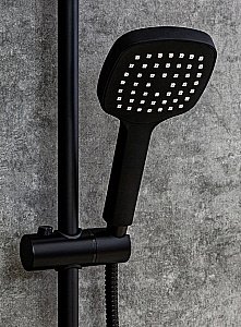 Душевая лейка Orange O-Shower S04HSB черный купить в интернет-магазине сантехники Sanbest