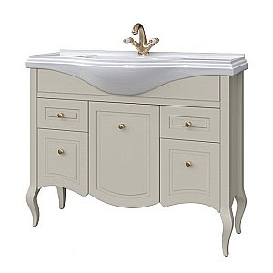 Тумба с раковиной Caprigo Verona 33519 105 бежевая для ванной в интернет-магазине Sanbest