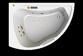 Гидромассажная система для ассиметричных ванн Радомир ЛЮКС Gold купить в интернет-магазине сантехники Sanbest