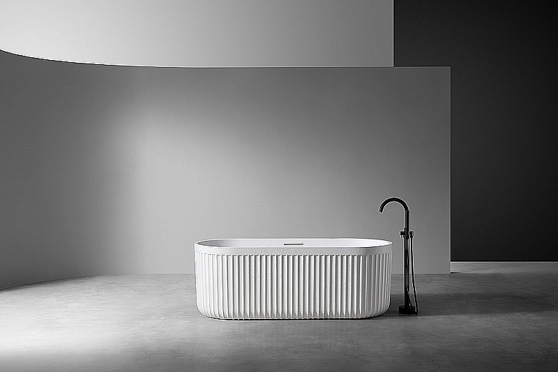 Ванна Abber Stuttgart 170x75 AM9925 белая матовая купить в интернет-магазине Sanbest