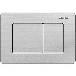 Кнопка для инсталляции Allen Brau Infinity 9.20006.BN брашированная сталь купить в интернет-магазине сантехники Sanbest