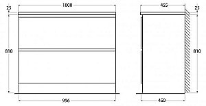 Тумба с раковиной BelBagno ALBANO 100 PIA Pino Scania для ванной в интернет-магазине Sanbest