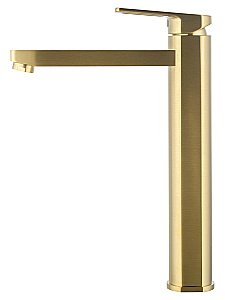 Смеситель для раковины высокий WONZON & WOGHAND FRAME, Брашированное золото (WW-88239010- BG) купить в интернет-магазине сантехники Sanbest