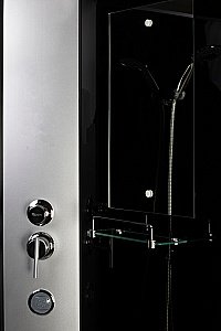 Душевая кабина Niagara Classic NG-2507-14BKTG 80х80 с гидромассажем купить в интернет-магазине Sanbest