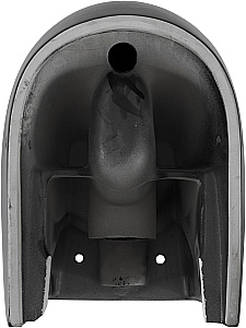 Унитаз приставной Allen Brau Reality 4.32004.31 черный матовый, безободковый, с крышкой микролифт купить в интернет-магазине Sanbest