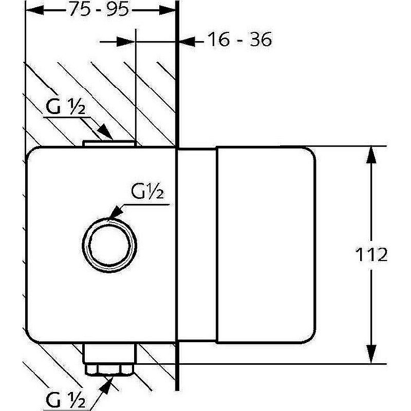 Душевая система KLUDI BOZZ 387363976 черный матовый купить в интернет-магазине сантехники Sanbest