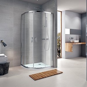 Душевой уголок Koller Pool ROUND R90RG 90x90 матовый купить в интернет-магазине Sanbest