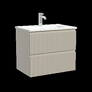 Тумба с раковиной Sancos Snob R SNR60/39CE/CN7025 Beige Soft для ванной в интернет-магазине Sanbest