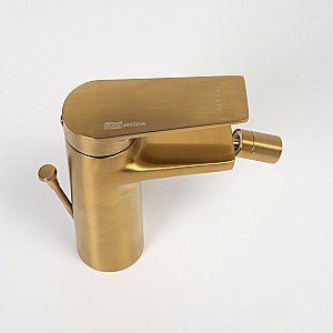 Смеситель для биде WasserKRAFT Aisch 5506 матовое золото купить в интернет-магазине сантехники Sanbest