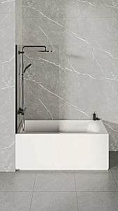 Ванна Salini CASCATA S-stone 105021M 150x70 белая купить в интернет-магазине Sanbest