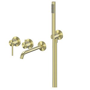 Смеситель для ванны Abber Wasser Kreis 316 AF8130BG брашированное золото купить в интернет-магазине сантехники Sanbest