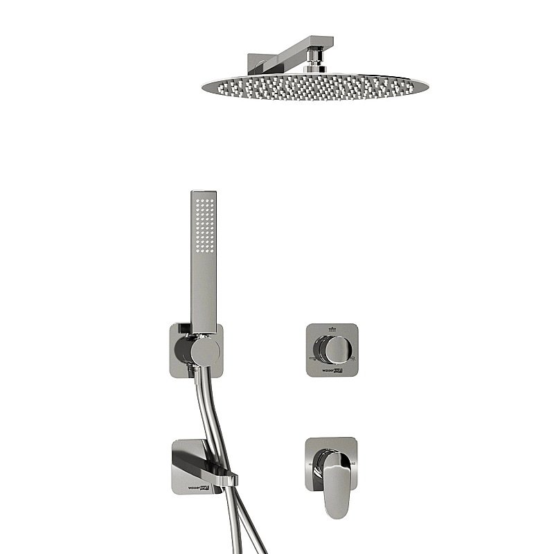 Душевая система WasserKRAFT Weida 3100 SET2840 хром купить в интернет-магазине сантехники Sanbest
