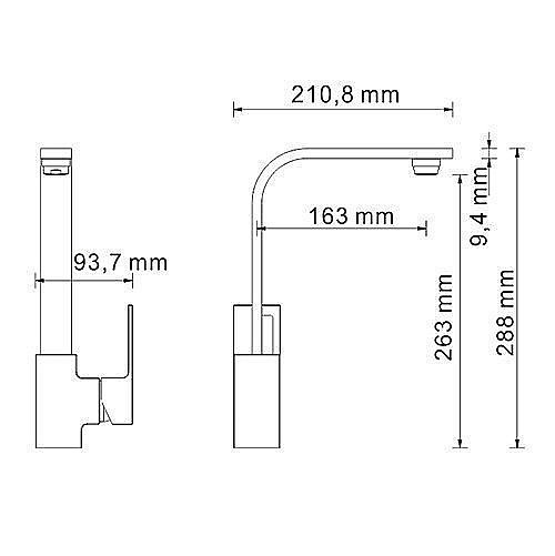 Смеситель для кухни WasserKRAFT Alme 1507 купить в интернет-магазине сантехники Sanbest