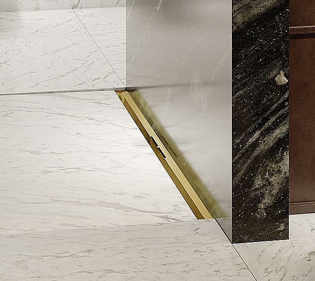 Душевой лоток TECE Drainprofile 80 комплект, золото купить в интернет-магазине Sanbest