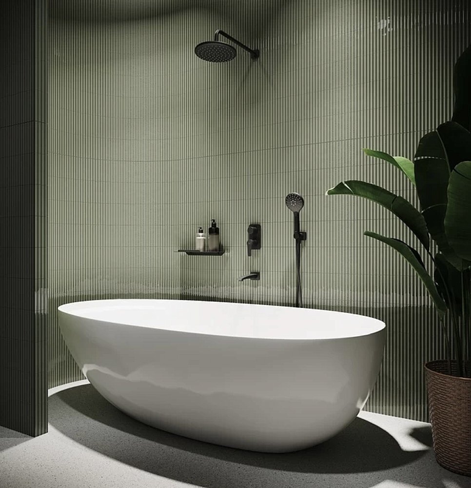 Душевая система Iddis Ray RAYBL03i68 черный матовый купить в интернет-магазине сантехники Sanbest