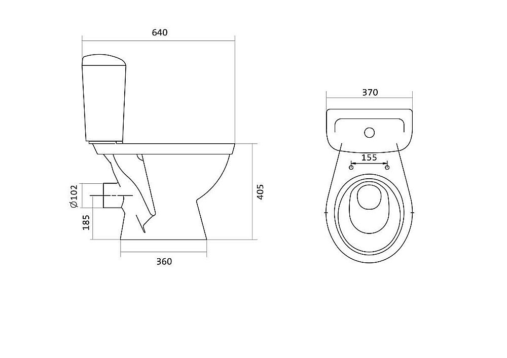 Унитаз-компакт Santek Паллада 1WH302371 с бачком, с крышкой купить в интернет-магазине Sanbest