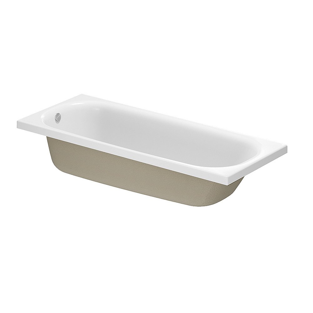 Ванна акриловая Niagara Brava NG-B17070 170х70 белая купить в интернет-магазине Sanbest